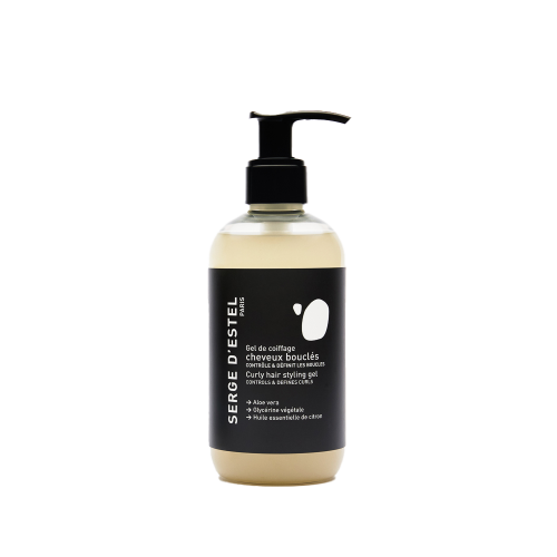 Gel de coiffage cheveux bouclés