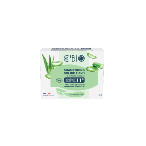 Shampooing solide 2 en 1