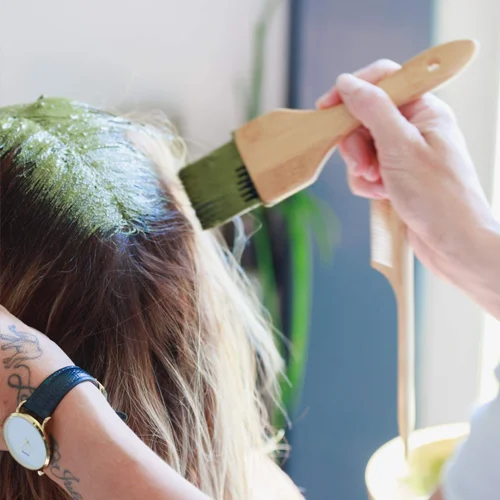 Pinceau coloration végétale large