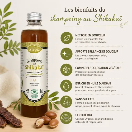 Shampoing Bio au Shikakaï – Alepia thumbnail 1