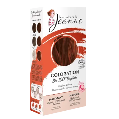 Coloration Végétale Acajou – Les Couleurs de Jeanne