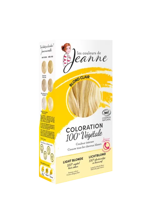 Coloration Végétale Blond Clair – Les Couleurs de Jeanne Coloration Végétale Blond Clair – Les Couleurs de Jeanne