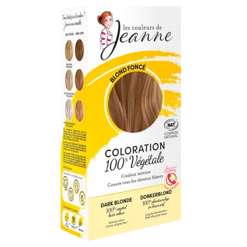 Coloration Végétale Blond Foncé – Les Couleurs de Jeanne
