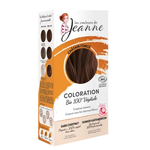 Herbal Hair Color Dark Chestnut – Les Couleurs de Jeanne Herbal Hair Color Dark Chestnut – Les Couleurs de Jeanne