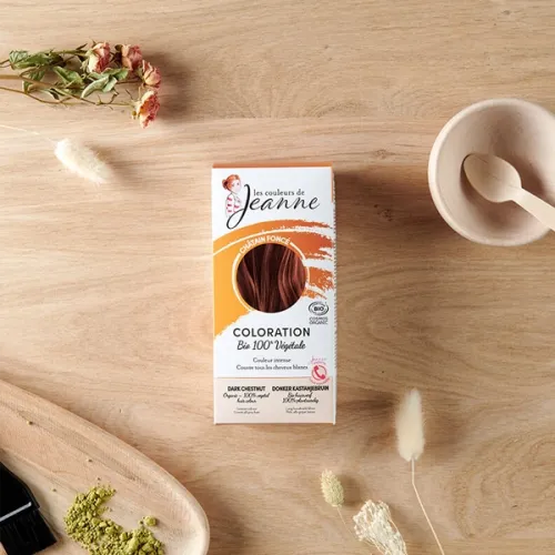 Coloration Végétale Châtain Foncé – Les Couleurs de Jeanne thumbnail 3