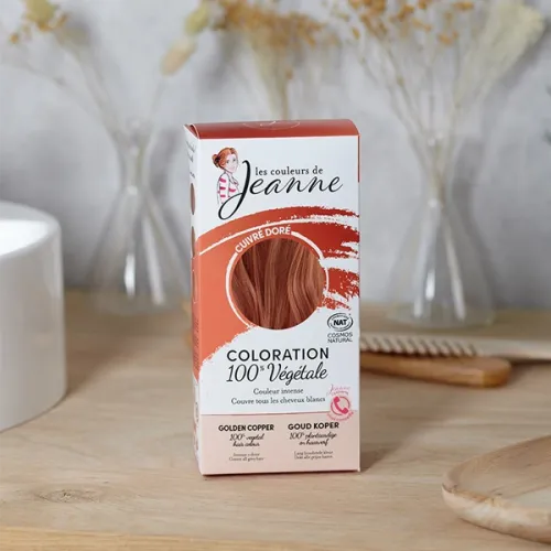 Coloration Végétale Cuivré Doré– Les Couleurs de Jeanne thumbnail 4
