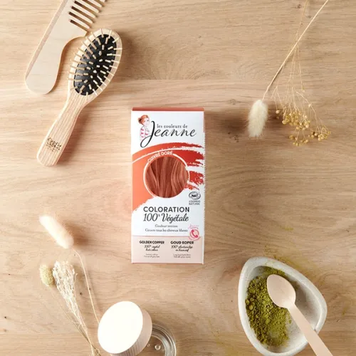 Coloration Végétale Cuivré Doré– Les Couleurs de Jeanne thumbnail 3