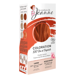 Coloration Végétale Cuivré Intense – Les Couleurs de Jeanne Coloration Végétale Cuivré Intense – Les Couleurs de Jeanne