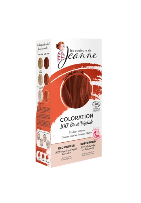 Coloration Végétale Cuivré Rouge – Les Couleurs de Jeanne Coloration Végétale Cuivré Rouge – Les Couleurs de Jeanne