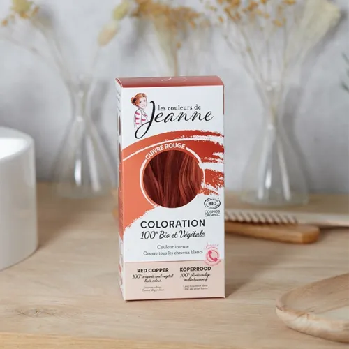 Coloration Végétale Cuivré Rouge – Les Couleurs de Jeanne thumbnail 3
