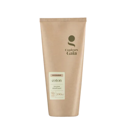Éco-recharge Baume démêlant "Coton" – Couleurs Gaïa
