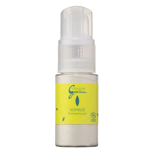 Shampoing sec "Nomade" – Couleurs Gaïa Shampoing sec "Nomade" – Couleurs Gaïa