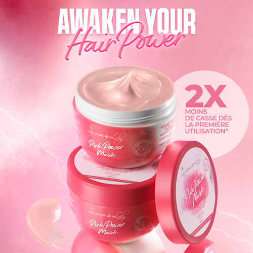 Masque Capillaire Restructurant Pink Power Mask – Les Secrets de Loly