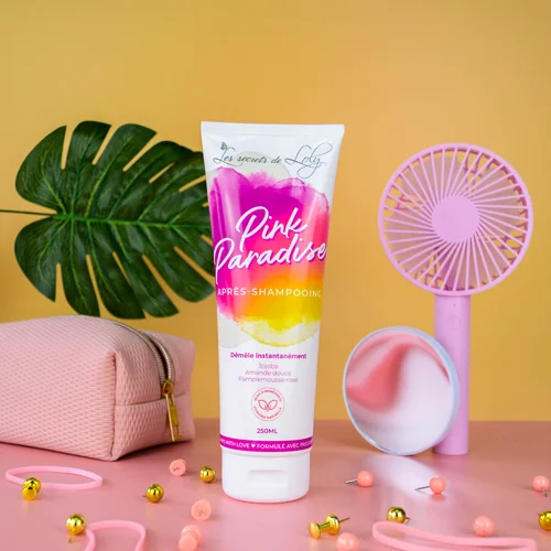 Après-Shampoing “Pink Paradise” – Les Secrets de Loly