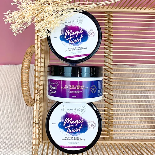 Crème Coiffante sans Rinçage "Magic Twist" – Les Secrets de Loly