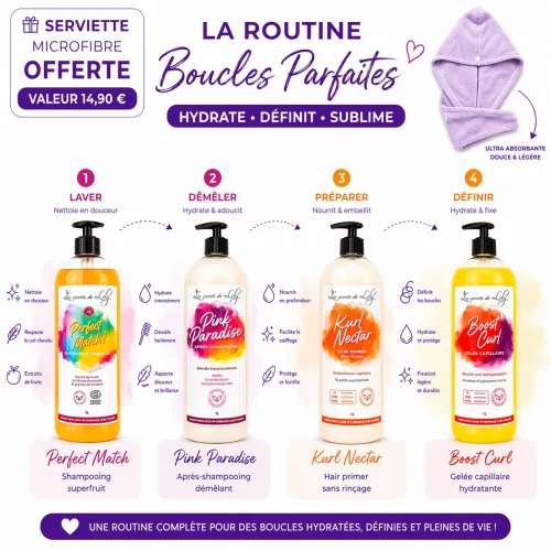 Routine "Hydratation & Définition" Cheveux Bouclés Grand Format Professionnel – Les Secrets de Loly thumbnail 3