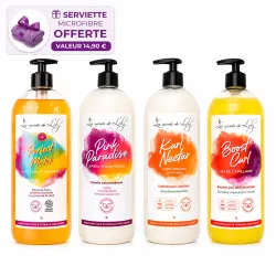 Routine "Hydratation & Définition" Cheveux Bouclés Grand Format Professionnel – Les Secrets de Loly
