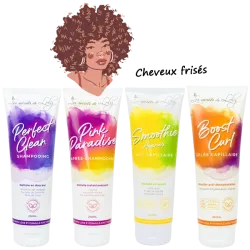 Suggestion de routine “Hydratation & Définition Frisée” – Les Secrets de Loly