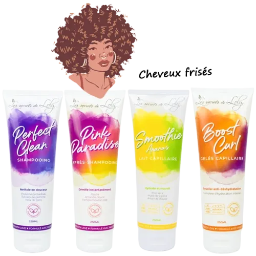 Routine “Hydratation & Définition Frisée” – Les Secrets de Loly