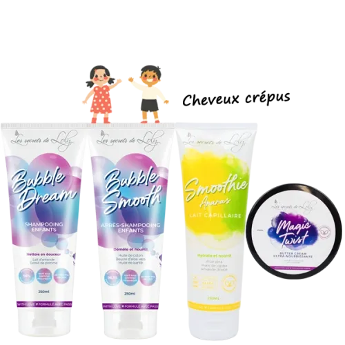 Routine “Loly Kids Crépus” – Les Secrets de Loly