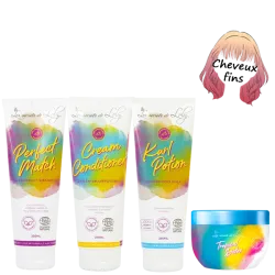 Suggestion de routine "Spéciale Cheveux Fins Weightless” – Les Secrets de Loly