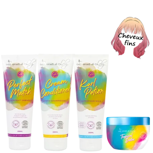 Routine "Spéciale Cheveux Fins Weightless” – Les Secrets de Loly Routine "Spéciale Cheveux Fins Weightless” – Les Secrets de Loly
