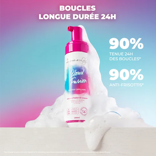 Mousse Capillaire "Cloud Fusion" – Les Secrets de Loly