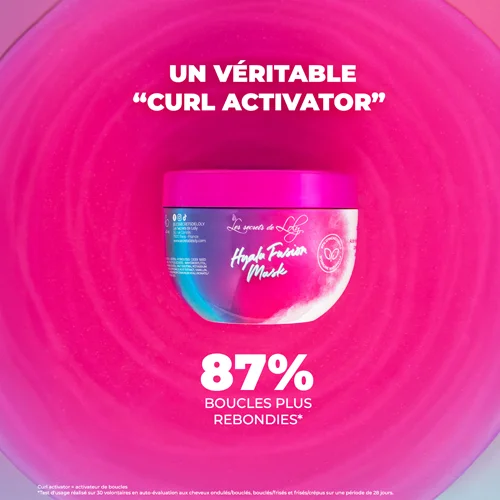 Masque Activateur de Boucles "Hyalu Fusion Mask" – Les Secrets de Loly