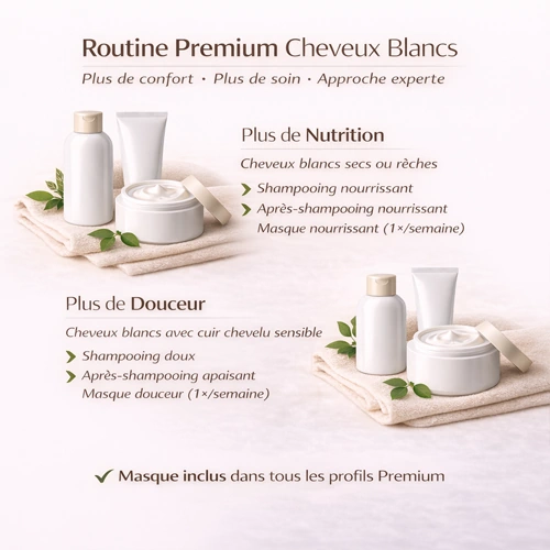Routine signature – Cheveux blancs & coloration végétale (Premium) thumbnail 1