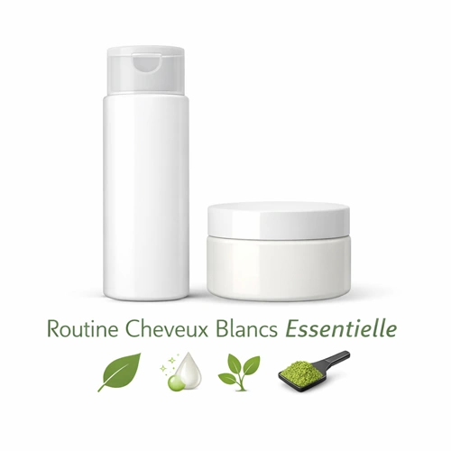 Routine signature – Cheveux blancs & coloration végétale (Essentielle)