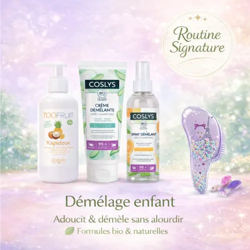 Routine signature – Démêlage enfant