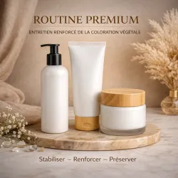 Routine signature – Entretien renforcé de la coloration végétale (Premium) Routine signature – Entretien renforcé de la coloration végétale (Premium)