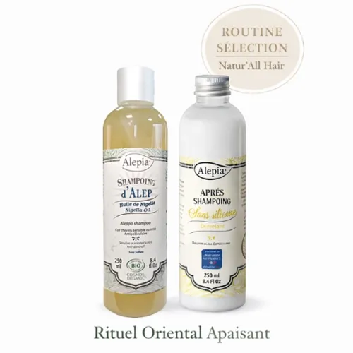 Routine Rituel Oriental Apaisant – Sélection Natur’All Hair