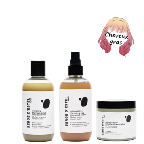 Routine "Cheveux Gras Détox & Équilibre" – Serge d’Estel Paris Routine "Cheveux Gras Détox & Équilibre" – Serge d’Estel Paris
