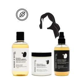 Suggestion de routine "Kératine Végétale Anti-Frisottis & Réparation" – Serge d’Estel Paris Suggestion de routine "Kératine Végétale Anti-Frisottis & Réparation" – Serge d’Estel Paris