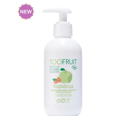Shampoing Dermo-Apaisant Kapidoux Bio Pomme-Amande – TOOFRUIT