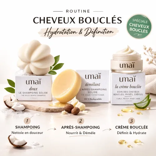 Suggestion de routine "Boucles – Routine solide 3 étapes" – Umaï thumbnail 2