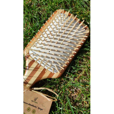 Brosse à cheveux démêlante large I Cap Bambou