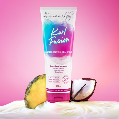 Gel crème coiffant Kurl Fusion -Les Secrets de Loly