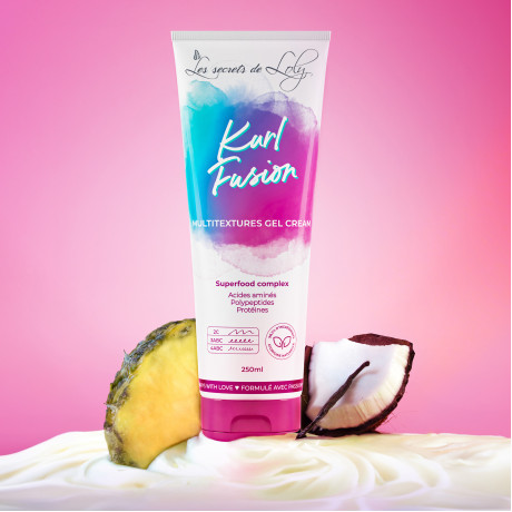 Gel crème coiffant Kurl Fusion -Les Secrets de Loly