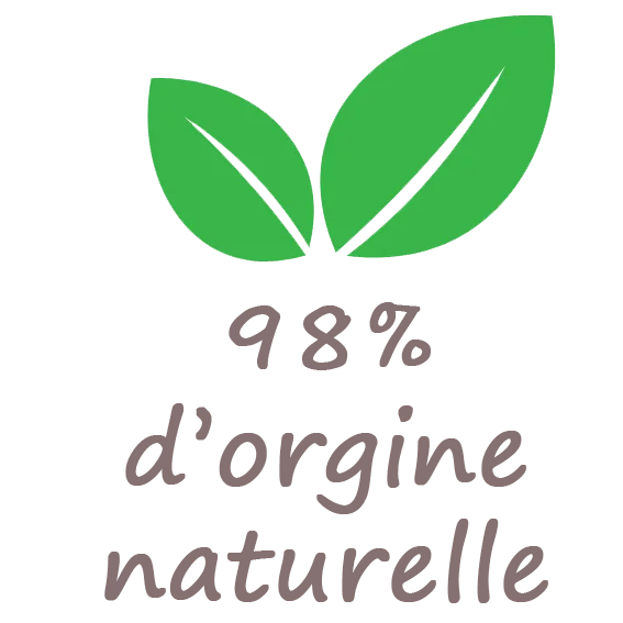 98 % d'origine naturelle - soin capillaire naturel