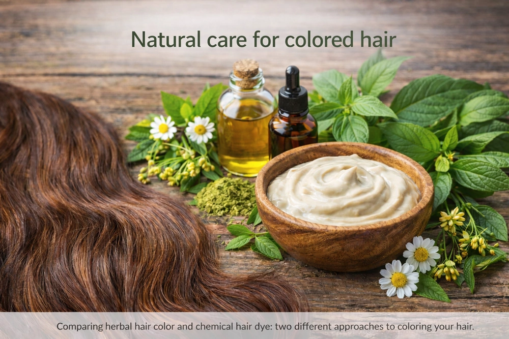 natural hair care after herbal hair dye